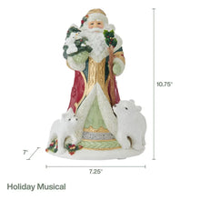 Woodland_Holiday_Musical_Santa_Figurine_10.75_IN_5 - USA Mega Market