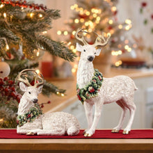 Woodland_Holiday_Resting_Deer_Figurine_10.25IN_2 - USA Mega Market