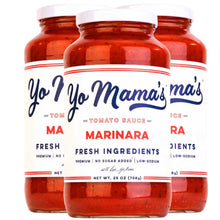 Yo Mama's Foods Low-Sodium Marinara Pasta Sauce, 25 oz., 3 pk.