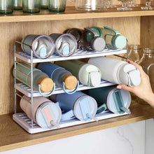 YouCopia Bottle Mug and Plate Organizer, 2-Piece Set