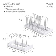 YouCopia Cookware and Bakeware Organizer, 2-Piece Set