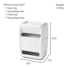 YouCopia Under Sink Trash Bag & Dishwasher Pod Organizer 2-in-1