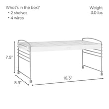 YouCopiaUpSpaceAdjustableShelf_2-Pack1 - USA Mega Market