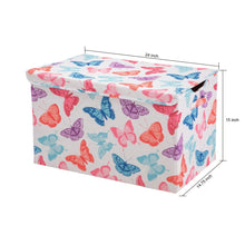 Your Zone Kids Pattern Collapsible Toy Storage Trunk, 24 in x 14.8 in x 15 in