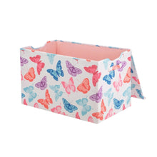 Your Zone Kids Pattern Collapsible Toy Storage Trunk, 24 in x 14.8 in x 15 in
