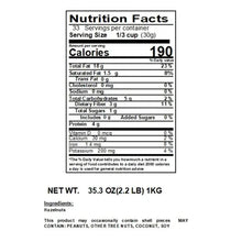 Yupik Raw Shelled Hazelnuts, 2.2 lbs, 3-pack