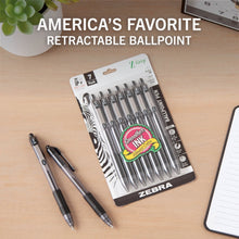 Z-Grip Retractable Ballpoint 1.0mm Black Ink