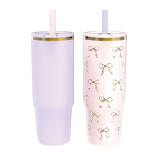 Zak Designs 30-oz. Stainless Steel Double Wall Sutton Flex Tumbler, 2-Piece Set