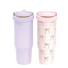 Zak Designs 30-oz. Stainless Steel Double Wall Sutton Flex Tumbler, 2-Piece Set