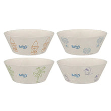 Zak Designs 8-Piece Bamboo Melamine Kids Dinnerware Set, Choose Character