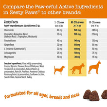 ZestyPawsCalmingPlusBites-Turkey-160ct-1-_6 - USA Mega Market