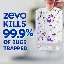 Zevo Flying Insect Indoor Fly Trap Full Size: Easy, Mess-Free Solution - Light Trap Catches & Kills House Flies, Fruit Flies, Gnats, & More (1 Plug in Device & 1 Cartridge)