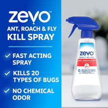 Zevo Roach Killer & Multi Insect Spray for Ants, Flies & More 12oz Spray