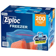 ZiplocSealTopFreezerBag_Quart_200-count - USA Mega Market