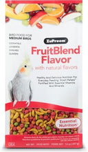 ZuPreemFruitBlendDailyMediumBirdFood - USA Mega Market