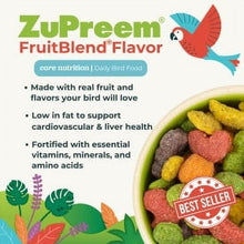 Zupreem Fruitblend Flavor Pellets Bird Food 3.5lbs