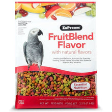 Zupreem Fruitblend Flavor Pellets Bird Food 3.5lbs