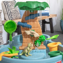 Step2 Dino Showers Multi-Color Plastic Water Table for Toddlers with 13-Piece Playset
