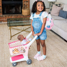 Hopscotch Lane My Baby Doll's Shopping Cart, Baby Doll Accessory-10 Play Pieces, Children Ages 2+