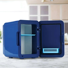 Disney Stitch Blue 6 Can AC Mini Fridge Thermoelectric Cooler 4 Litre