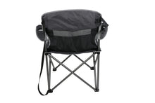 Ozark Trail Oversized Big and Tall Camp Chair with Cup Holders, Green, Adult,
