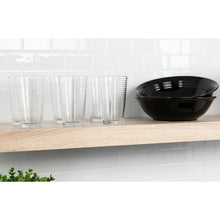 10 Strawberry Street Nova Black Round 62-Piece Stoneware Dinnerware Set, Service for 6