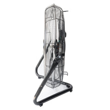 Mainstays 20" 3-Speed High Velocity Tiltable Black Steel Floor Fan