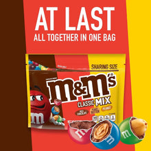 M&M's Classic Mix Chocolate Candy, Sharing Size - 8.3 oz Bag