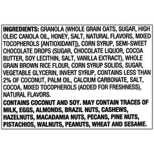 Great Value Chocolate Chip Chewy Granola Bars, Value Pack, 20.3 oz, 24 Count