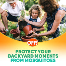 OFF! FamilyCare Mosquito Repellent IV, Unscented Pump Bug Spray with Aloe Vera, 9 oz