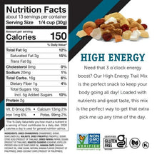 Power Up Trail Mix High Energy 14oz, Gluten Free, Vegan, Non-GMO