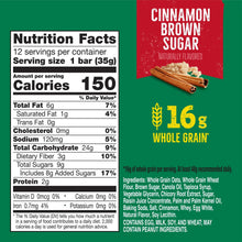 Nature Valley Soft Baked Oatmeal Squares, Cinnamon Brown Sugar, 12 Bars, 14.88 oz