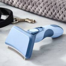 Vibrant Life Medium Undercoat Deshedding Tool with Non-Slip Handle for Dogs