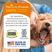 Zesty Paws Scoot Away Bites for Dogs, Digestive Support Functional Dog Supplement, Chicken Flavor, 90 Count Soft Chews