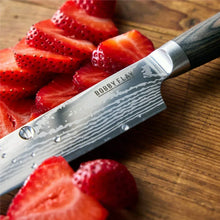 GreenPan Bobby Flay 3 Piece Knife Set, Pairing, Utility & Chef’s Knife, Stainless Steel, Wood Handle
