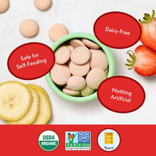 Once Upon a Farm Organic Coconut Melts, Strawberry Banana, 1oz Bag