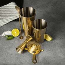 Thyme & Table Stainless Steel Gold Bar Tools, Set of 4