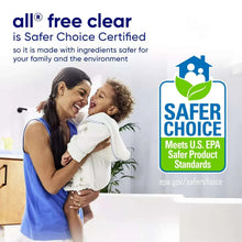 all Free Clear Liquid Laundry Detergent, 73 oz, 58 Loads