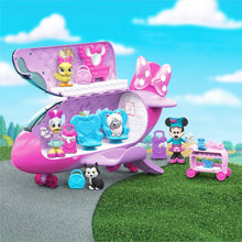 Disney Junior Minnie Mouse Bow-Liner Jet Toy Figures and Playset, Officially Licensed Kids Toys for Ages 3 Up, Gifts and Presents