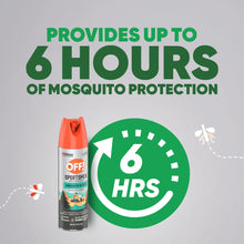 OFF! Family Care Smooth and Dry 15% Deet Insect Repellent I Aerosol Value Pack, 4 oz, 2 Count