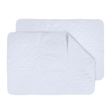 Parent's Choice Reversible Fleece Multi Use Pads, White, 36" x 27", 2 Pack