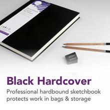 Daler-Rowney Simply... Sketchbook, Soft White, (65lb/100g), Hardcover Binding, 110 Sheet, 4" x 6"