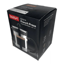 Bodum 17 oz Kenya French Press Coffeemaker, Stainless Steel, New