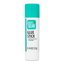 Pen+Gear All Purpose Jumbo School Glue Sticks, Washable, White, PVP, 3 Count (AP21-3) Dry In 3 Min
