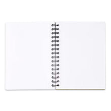 Pen+Gear Sketch Diary, 70 Sheets, 5.5" x 8.5", Blue