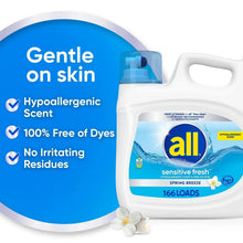 allLiquidLaundryDetergentSensitiveFresh_SpringBreeze_166loads_250oz.4 - USA Mega Market