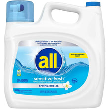 allLiquidLaundryDetergentSensitiveFresh_SpringBreeze_166loads_250oz.8 - USA Mega Market
