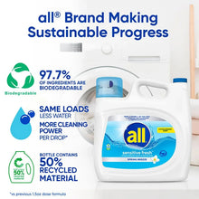 allLiquidLaundryDetergentSensitiveFresh_SpringBreeze_166loads_250oz. - USA Mega Market