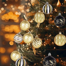 Fall Ornaments for Christmas Trees, 16ct Bronze Copper Brown Gold Shatterproof Fall Christmas Tree Decorations, 2.36 Inches Luxury Hanging Ball Ornaments for Thanksgiving Autumn Harvest