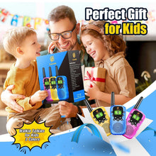 Kids Walkie Talkies 3 Packs, 2 Way Radio, 3 KM Long Range, Clear Sound 22 Channels Indoor Outdoor Toy for Boys Girls 3-12 Years Old Kids Gifts